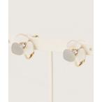 [green label relaxing] серьги ( обе уголок для ) FREE белый женский 