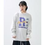 「FREAK'S STORE」 スウェットカットソー フリ- ライトグレー レディース