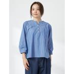 ショッピングダンガリー ブラウス シャツ ドビーダンガリープルオーバー レディース