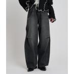  джинсы Denim Denim брюки tuck объем Denim брюки женский 