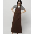 ショッピングラップ ワンピース 「ORCIVAL(オーシバル)」ラップエプロンワンピース