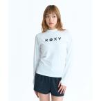  Rush Guard ROXYwi мужской RASHIE L/S длинный рукав Rush Guard [2026 год весна лето модель ]/ Roxy вода суша обе для с высоким воротником Rush Guard ( купальный костюм ) женский 