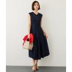 ワンピース LEVITA ニットワンピース/接触冷感・イージーケア