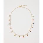 ネックレス クリアストーンネックレス レディース