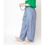 パンツ R4462 スカルボーン柄イージーパンツ レディース