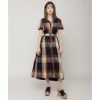 「REDYAZEL」 シャツワンピース MEDIUM ネイビー レディース