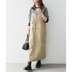 「SHIPS any」 サロペットスカート ONE SIZE ベージュ レディース