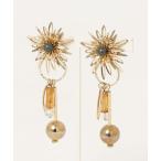 [amplis] серьги ( обе уголок для ) FREE Gold женский 