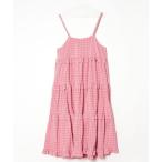 「Alley by w closet」 キャミソールワンピース FREE ピンク レディース