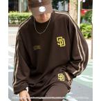 [MONO-MART] выставить джерси [mlb сотрудничество ] X-LARGE темно-коричневый мужской 