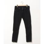 [NANO universe] обтягивающий брюки SMALL черный мужской 