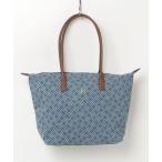 トートバッグ ポペットフラッグデニムトートバッグ レディース