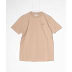 [LACOSTE] one отметка короткий рукав футболка X-SMALL бежевый мужской 