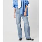ジーンズ デニム デニムパンツ 「MARW UNITED ARROWS」クラッシュ デニム パンツ レディース