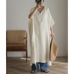 ワンピース わたあめダブルガーゼワンピース