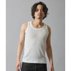 タンクトップ ワッフル タンクトップ メンズ