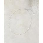 ネックレス フェイクパール華奢ネックレス レディース