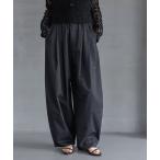 ショッピング綿 パンツ 「シーズンレスに活躍！」コクーンボリュームパンツ2 レディース