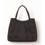 トートバッグ 「喪服・礼服用」ブラックフォーマル タックトートバッグ レディース