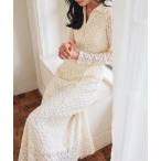 ワンピース 総レースマーメイドワンピース