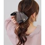 ショッピングシュシュ デニムリボンシュシュ