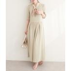 ワンピース リブカットソーワンピース