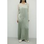 ワンピース サテンストリングキャミワンピース