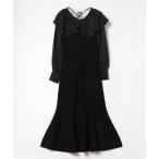 「MERCURYDUO」 ニットワンピース MEDIUM ブラック レディース