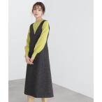 「N.（N. Natural Beauty Basic）」 サロペットスカート MEDIUM ブラック レディース