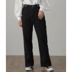 [HUG.U] тренировочный брюки - черный женский 