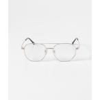 伊達メガネ メガネ 眼鏡 decor　EYEWEAR DOUBLE-RIM レディース