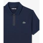 ショッピングポロ ポロシャツ UVカット ウルトラドライ コートジャカードジップポロシャツ メンズ