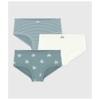 ショッピングモロッコ ショーツ ジュニアショーツ ハイウェスト プリントショーツ３枚組