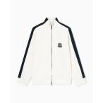 トレーナー スウェット 「A|X アルマーニ エクスチェンジ」AXロゴ サイドテープ スタンドカラージップアップスウェットシャツ メンズ