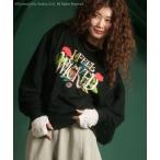 ショッピングディズニー トレーナー スウェット WICKED アートロゴグラフィックスウェット レディース