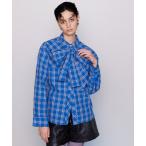 「MAISON SPECIAL」 長袖シャツ FREE ブルー レディース