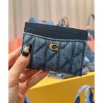 [COACH] футляр для карточек ONE оттенок голубого прочее женский 