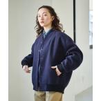 「kha:ki」 スタジャン 1 ネイビー レディース