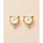 [TAKE-UP] серьги ( обе уголок для ) FREE желтое золото женский 