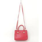 「FURLA」 2WAYバッグ - レッド レディ�