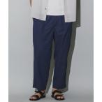 [NANO universe] легкий брюки M темно-синий мужской 