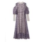 「LILY BROWN」 半袖ワンピース ONE SIZE パープル レディース