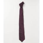 [SHIPS] точка рисунок галстук - лиловый мужской 