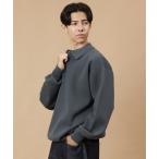 [FREAK'S STORE] длинный рукав вязаный LARGE голубой зеленый мужской 