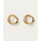 [ete] серьги ( обе уголок для ) FREE желтое золото женский 