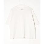 [Sunny clouds] короткий рукав вязаный L белый мужской 