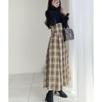 「mily bilet」 長袖ワンピース X-LARGE ブラック レディース