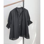 「Spick & Span」 半袖ブラウス FREE ブラック レディース