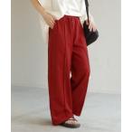 [HUG.U] тренировочный брюки - красный женский 