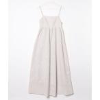 「Louere」 キャミソールワンピース MEDIUM アイボリー レディース